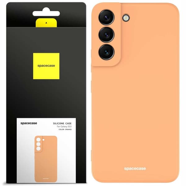 SC Silicone Case Galaxy S22 orange
