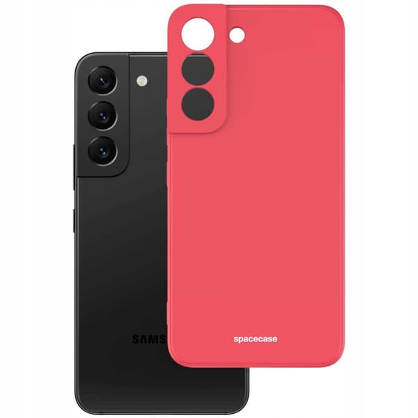 SC Silicone Case Galaxy S22 red