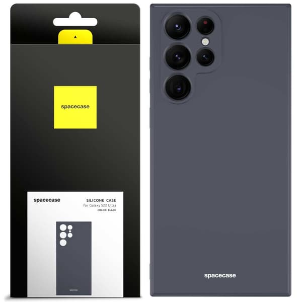 SC Silicone Case Galaxy S22 Ultra black