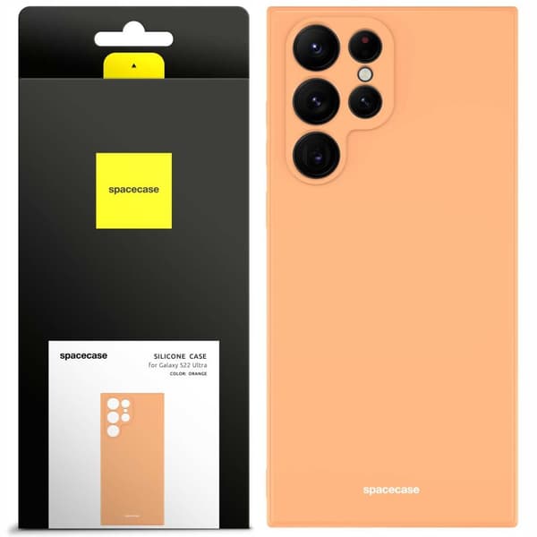 SC Silicone Case Galaxy S22 Ultra orange