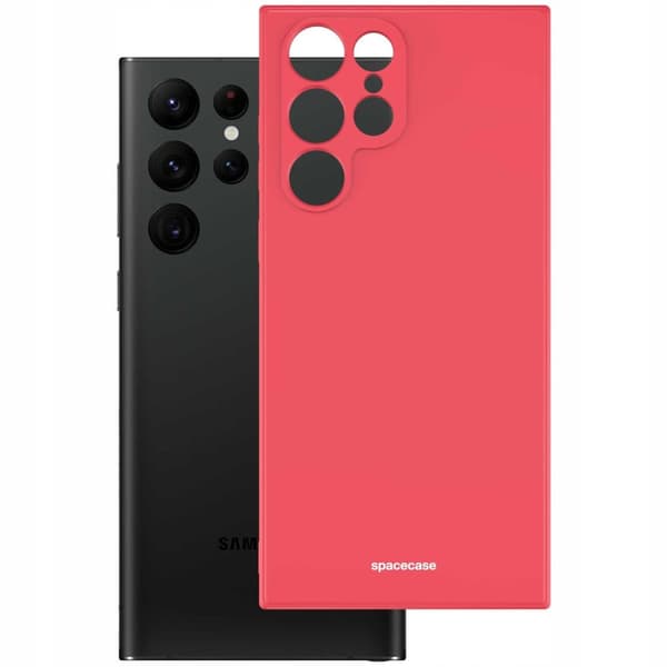 SC Silicone Case Galaxy S22 Ultra red