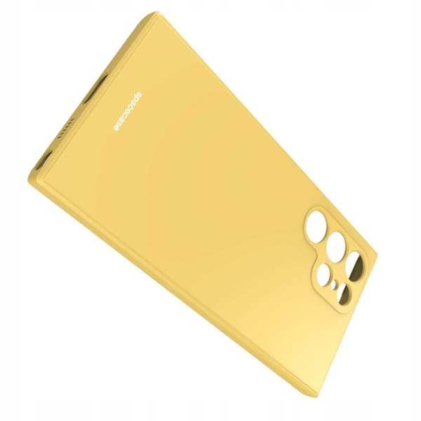 SC Silicone Case Galaxy S22 Ultra yellow