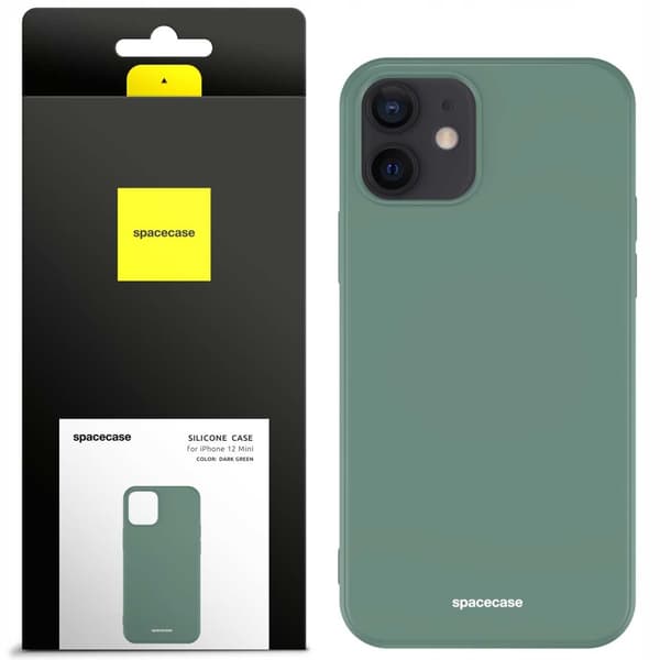 SC Silicone Case iPhone 12 Mini dark green