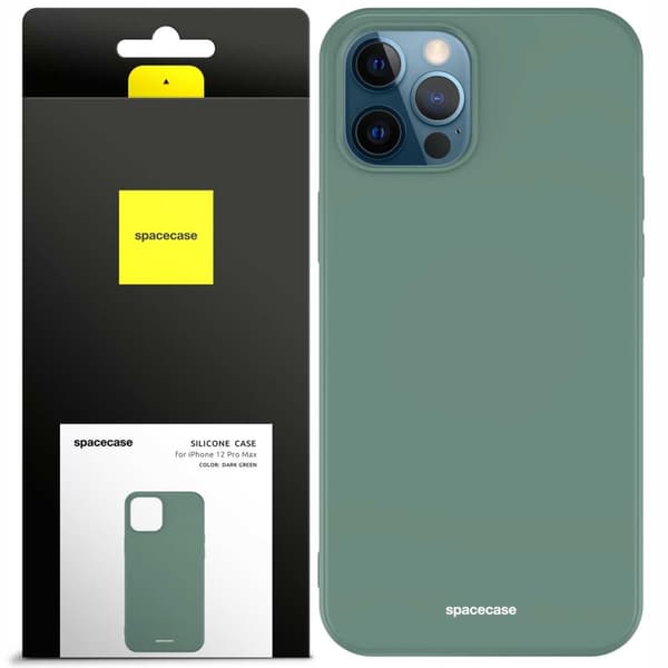 SC Silicone Case iPhone 12 Pro Max dark green