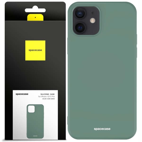 SC Silicone Case iPhone 12/12 Pro dark green