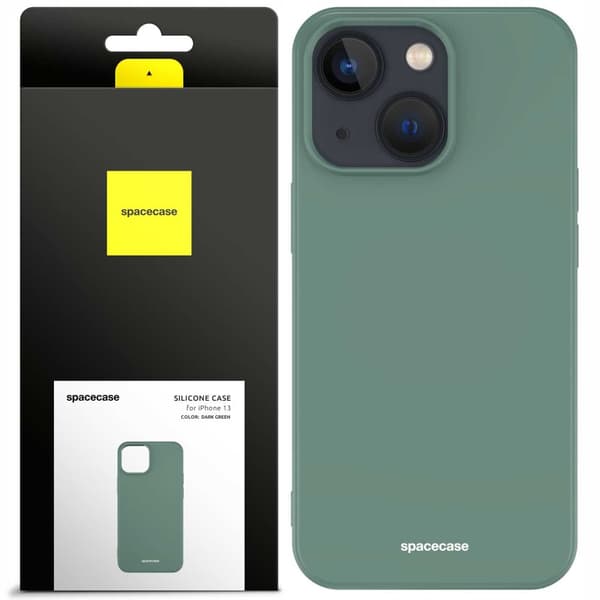 SC Silicone Case iPhone 13 dark green