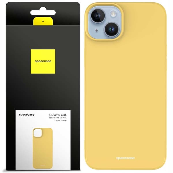 SC Silicone Case iPhone 14 Plus yellow