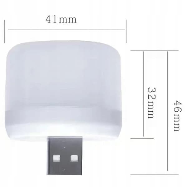 RGB LED LAMPE Regnbue USB Android MIKRO Telefon