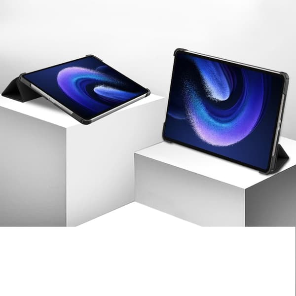 Bizon Tab Croc -kotelo Xiaomi Pad 6 / Pad 6 Prolle, musta