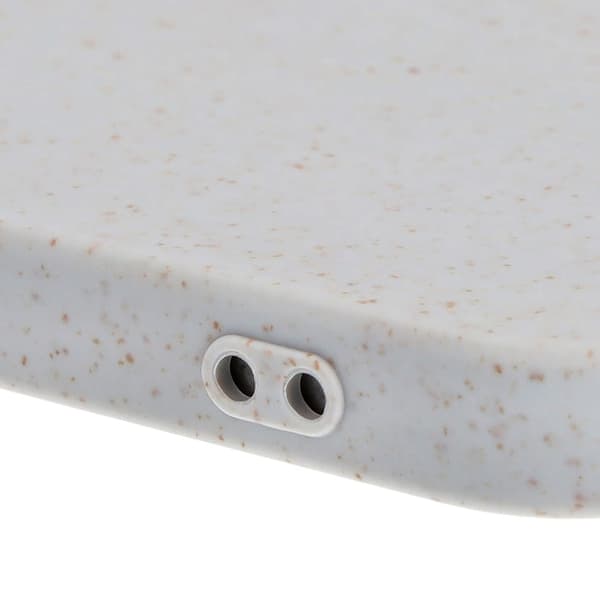 Bizon Bio-Case iPhone 12 Prolle, ympäristöystävällinen, harmaa