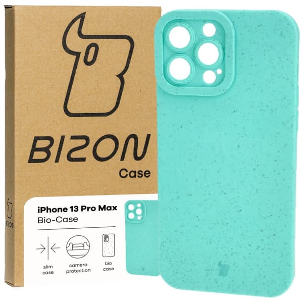 Bizon Bio-cover til iPhone 13 Pro Max, grøn