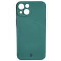 Miniatyrbillede 2 af 5: Bizon silikone-cover magnetisk til iPhone 14, mørkegrøn