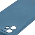Miniatyrbillede 5 af 5: Bizon silikone-cover magnetisk til iPhone 11, marineblå