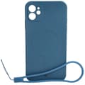 Miniatyrbillede 1 af 5: Bizon silikone-cover magnetisk til iPhone 11, marineblå