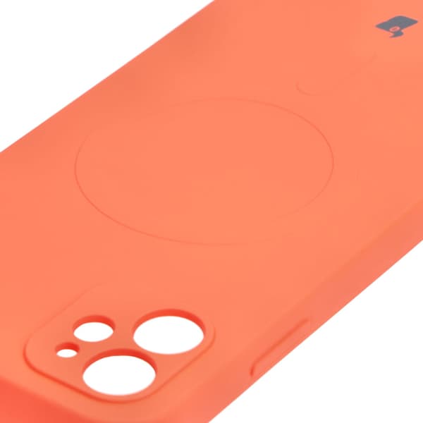 Bizon silikonikuori iPhone 11:lle, porkkana