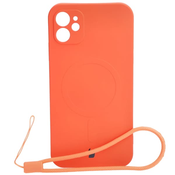 Bizon silikonikuori iPhone 11:lle, porkkana