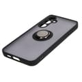 Pikkukuva 3 / 5: Bizon Case Hybrid Sormuskotelo Galaxy S23 FE:lle, savunpunainen ja mustalla kehyksellä