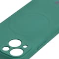 Miniatyrbillede 5 af 5: Bizon Silikone Magnetisk Sq til iPhone 13 Mini, mørkegrøn