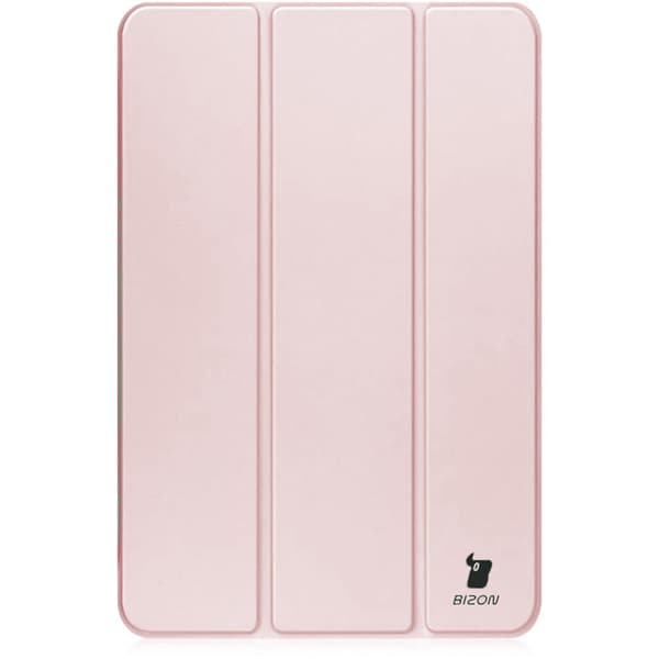 Bizon Cover Tab Clear Matt til iPad 9 10.2 2021 / iPad 8 2020 / iPad 10.2 2019, lyserød