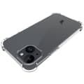 Pikkukuva 6 / 6: Suojakuori +2 lasia + linssi Bizon Case Clear Pack iPhone 15:lle, läpinäkyvä