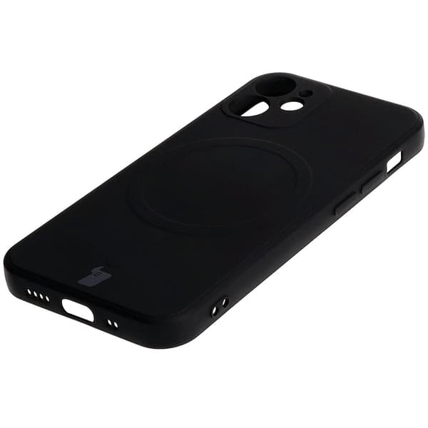Bizon silikonikuori iPhone 12 Minille, musta