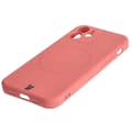 Miniatyrbillede 3 af 5: Bizon Silikone Magnetisk Sq Etui til iPhone 12 Mini, dirty pink