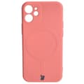 Miniatyrbillede 2 af 5: Bizon Silikone Magnetisk Sq Etui til iPhone 12 Mini, dirty pink