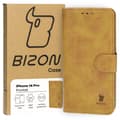 Miniatyrbillede 1 af 4: Bizon-etui med lomme til iPhone 14 Pro, brun