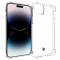 Pikkukuva 3 / 6: Bizon-kotelo + 2 lasia + linssi, kirkas pakkaus iPhone 15 Plussalle, läpinäkyvä