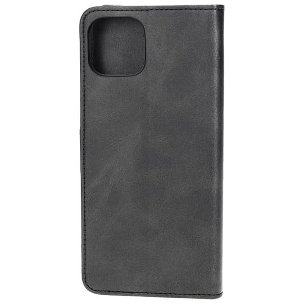 Bizon-etui med lomme til iPhone 15 Plus, sort