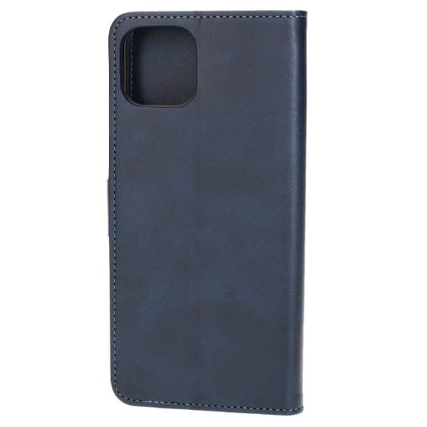 Bizon-kotelo taskulla iPhone 15 Plussalle, tummansininen