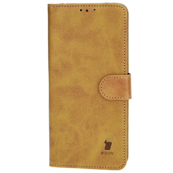 Bizon Case Pocket Flipfodral för Xiaomi Redmi Note 12 5G / Xiaomi Poco X5, Brun
