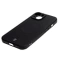 Miniatyrbillede 3 af 5: Bizon silikone-cover med magnetisk design til iPhone 15, sort