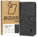 Miniatyrbillede 1 af 4: Bizon-etui med lomme til iPhone 14 Pro, sort