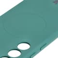 Miniatyrbillede 5 af 5: Bizon Silikone Magnetisk Cover til Galaxy S23, Mørkegrøn