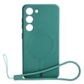 Miniatyrbillede 1 af 5: Bizon Silikone Magnetisk Cover til Galaxy S23, Mørkegrøn