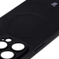 Miniatyrbillede 5 af 5: Bizon Silikone Magnetisk Cover til iPhone 14 Pro, Sort