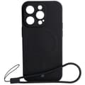 Miniatyrbillede 1 af 5: Bizon Silikone Magnetisk Cover til iPhone 14 Pro, Sort