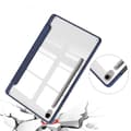 Miniatyrbild 6 av 7: Bizon Case Tab Clear Matt-skal för Galaxy Tab S9 / S9 FE, marinblå