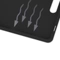 Miniatyrbillede 3 af 7: Bizon Case Tab Lizard cover til Galaxy Tab S9 / S9 FE, sort