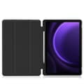 Miniatyrbillede 7 af 7: Bizon Case Tab Lizard cover til Galaxy Tab S9 / S9 FE, sort