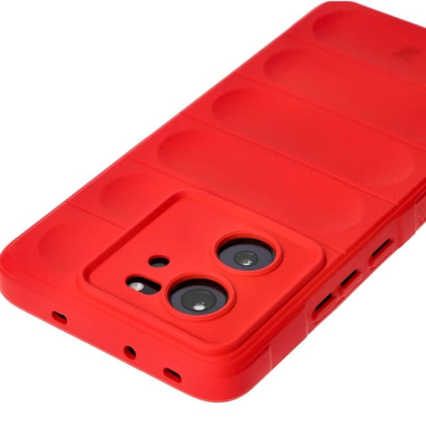 Bizon Case Tur pansret cover til Xiaomi 13T Pro / 13T, rød