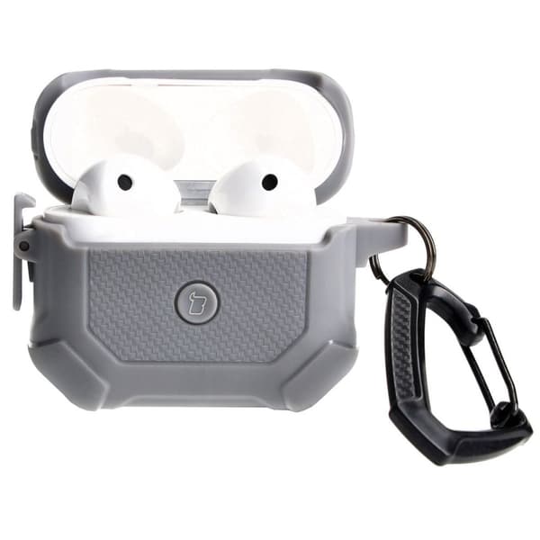Bizon kuulokesuojus Apple Airpods 3 -kuulokkeille, harmaa