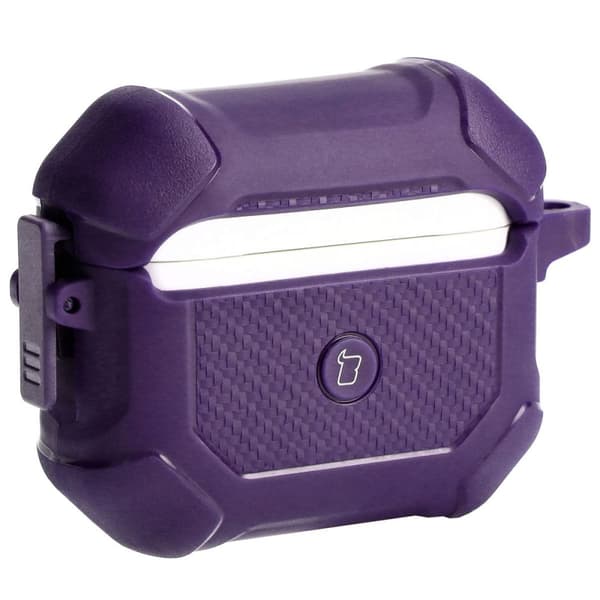Bizon kuulokesuojus Apple Airpods 3 -kuulokkeille, violetti