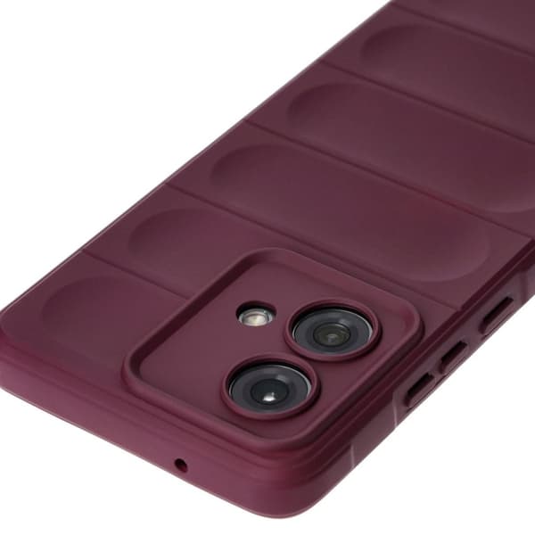 Bizon Suojakuori Motorola Edge 40 Neo:lle, tummanvioletti
