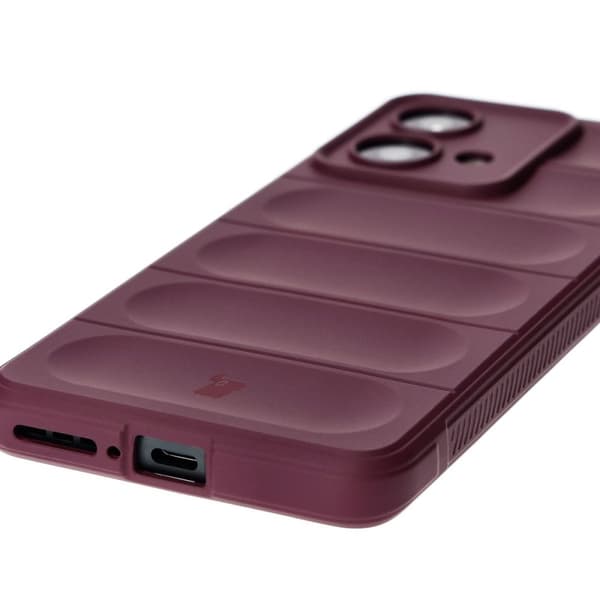 Bizon Suojakuori Motorola Edge 40 Neo:lle, tummanvioletti