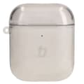 Miniatyrbild 2 av 5: Bizon-fodral till hörlurar, transparent för Airpods 1/2, svart