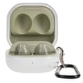 Miniatyrbillede 3 af 5: Bizon-etui til hovedtelefoner, gennemsigtig til Galaxy Buds Live / Pro / Buds2 / Buds2 Pro / Buds FE, gennemsigtig - glitter