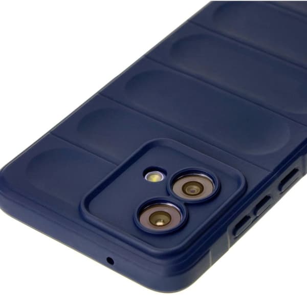 Bizon Case Tur -suojakuori Motorola Moto G84 5G:lle, tummansininen