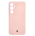 Pikkukuva 2 / 4: Bizon Silicone Sq -suojakuori Galaxy S24 Plus -puhelimelle, vaaleanpunainen
